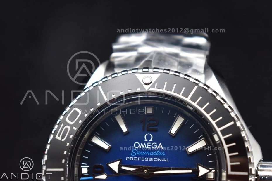 Ultra Blue 1:1 458 Bracelet A8912 Dial Clone Deep Attractive SS SBF on Deep Seamaster Edition Super SS 6000M Best 1229